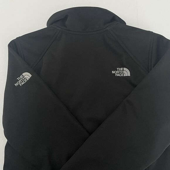 The North Face WindWall Softshell Jacket Women’s S Black Full Zip Surgical Logo - Picture 15 of 15